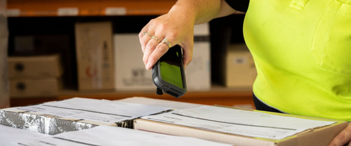 PFS scanning of orders